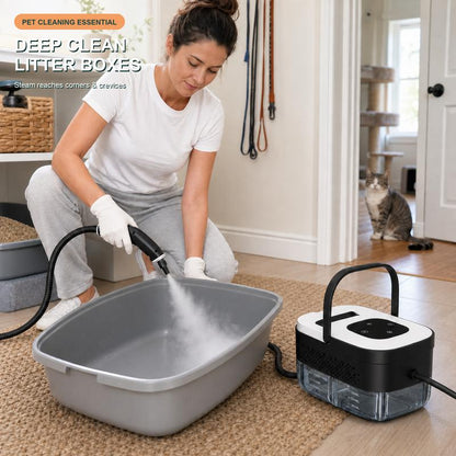 PawSteam™ – High-Temperature Pet Home Steam Cleaner